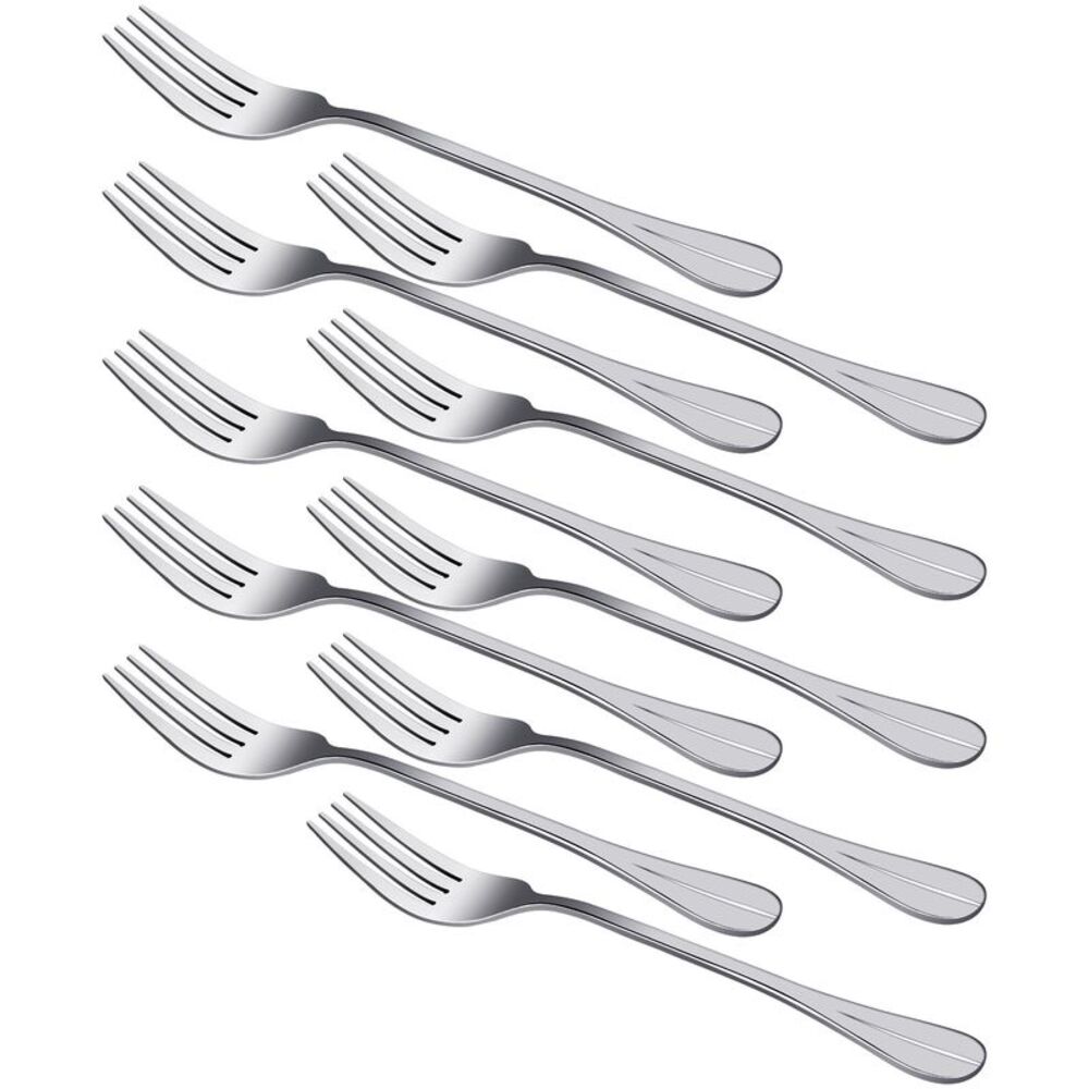 Stainless Steel Forks 10 Pcs Salad Dinner Fork 7 Inch Tableware Dinnerware
